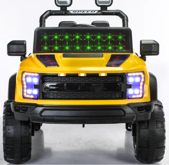 صورة جيب أطفال الوردي ماطورين 12 فولت